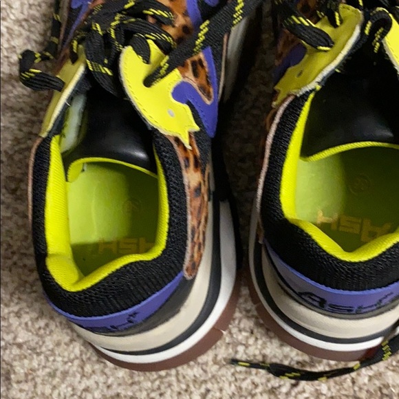 Ash. Chunky leopard sneaker - Picture 5 of 6